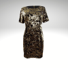 INC Gold Sequin Dress - Women's Size Medium