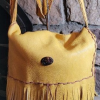 Handmade Elk Hide Fringe Shoulder Bag – Authentic Native American Craftsmanship (BNA 5)