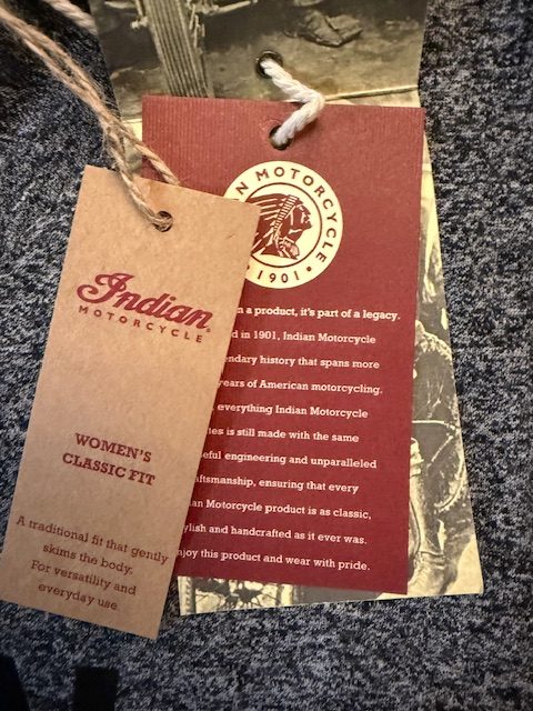 Indian Motorcycle Long Sleeved Shirt NWT