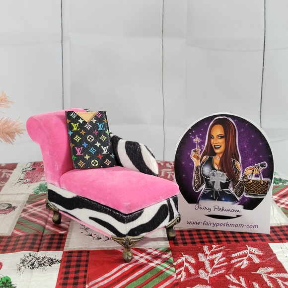 Louis Vuitton Murakami Noir Monogram Mirror and Case