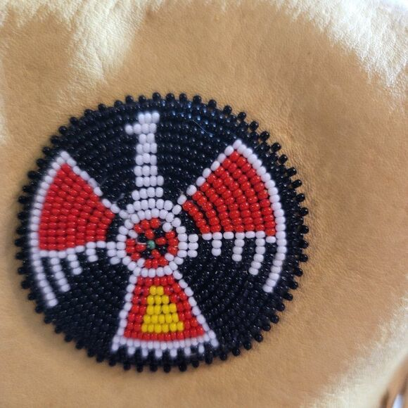 Handmade Elk Hide Shoulder Bag – Authentic Native American Craftsmanship (BNA 2)