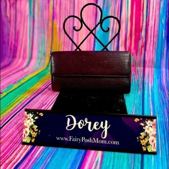 Louis Vuitton Epi Portefueille Sarah Long Wallet