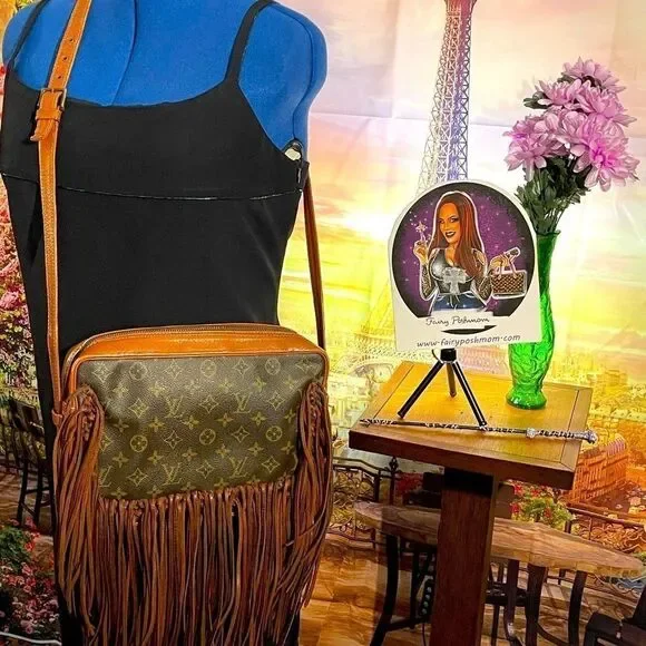 Louis Vuitton Vintage Boho Bag with Fringe