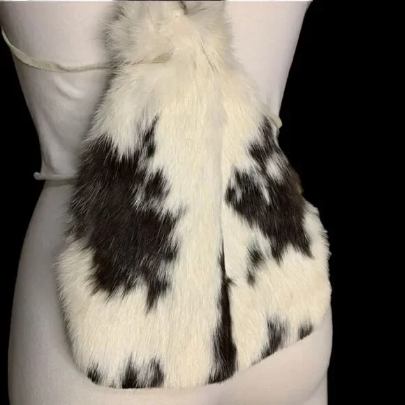 Rare Rabbit Fur / Angora Purse / Backpack