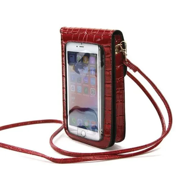 m_wp_688e4ac4ed788df2d05307f4.webp Smart Phone Shoulder Pouch with Plastic Phone Cover