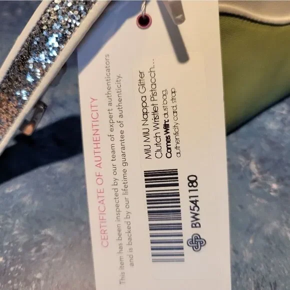 m_wp_689229b6e9c77d07764bfc1d Miu Miu Nappa Glitter Clutch Wristlet Wallet