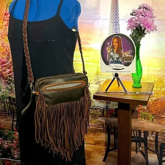 Louis Vuitton Vintage Boho Riviera Bag with Fringe