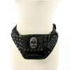 Studded Skull Fanny Pack Bag in Vinyl - Brand New Never Used