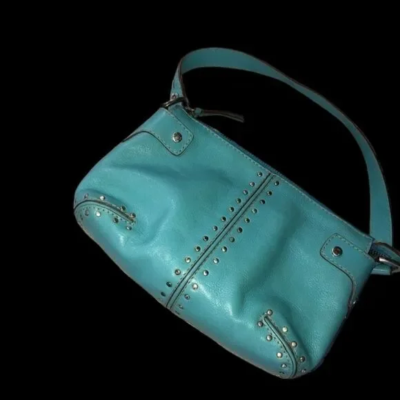 Michael Kors Vintage Astor Studded Small Hobo Purse or Bag