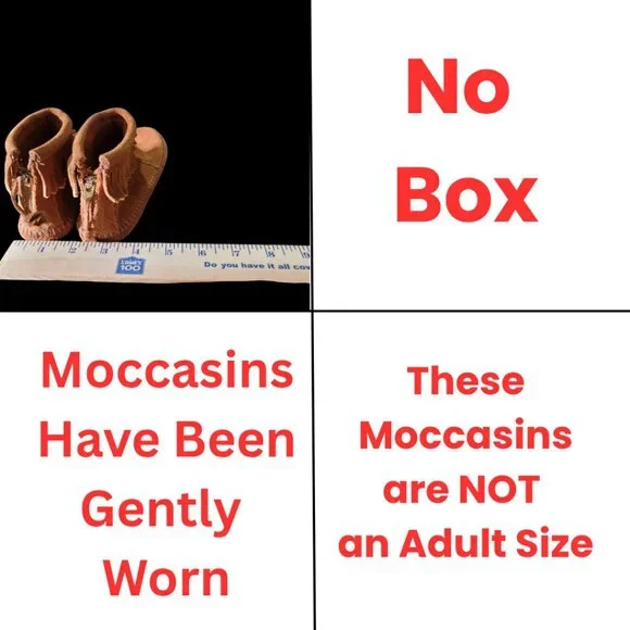 Minnetonka Girl's Classic Fringe Back Zip Softsole Moccasin Boot Size 11