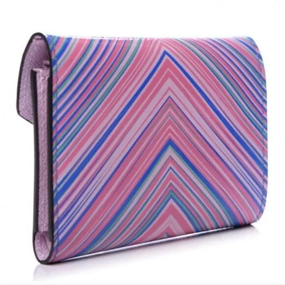 Louis Vuitton Epi Tropical Victorine Wallet Blue Rose NWOT