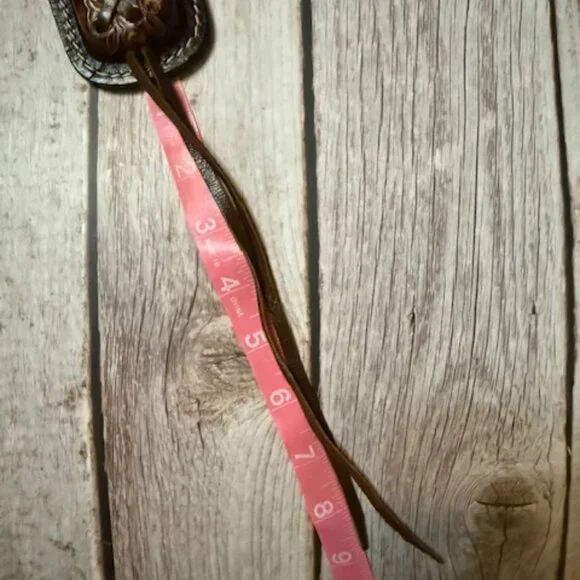 Vintage Harley-Davidson Eagle & Bar Shield Tooled Leather Knife Sheath – NOS Western Store Find (BBL-17)