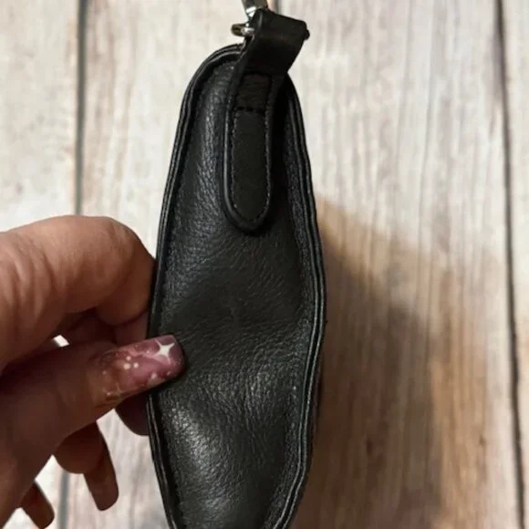 Genuine Harley-Davidson Black Leather Hip Bag – Clip-On Purse 99411-11VW (2013)