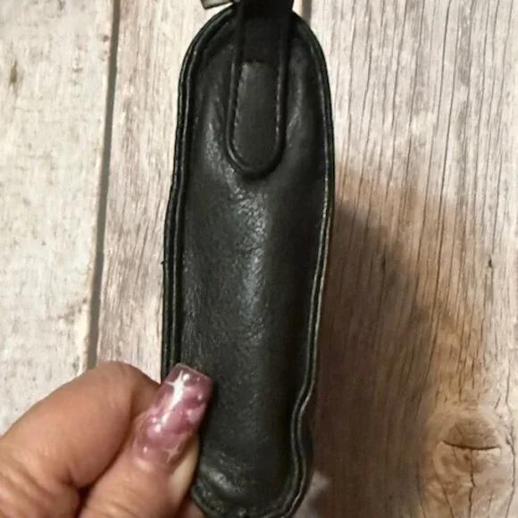 Genuine Harley-Davidson Black Leather Hip Bag – Clip-On Purse 99411-11VW (2013)