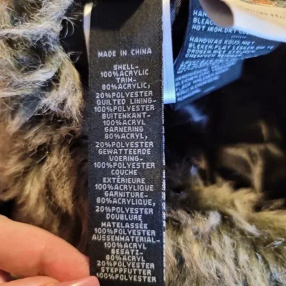 Harley-Davidson Trapper Hat | Faux Fur Ear Flaps | Size Small | Winter Biker Style