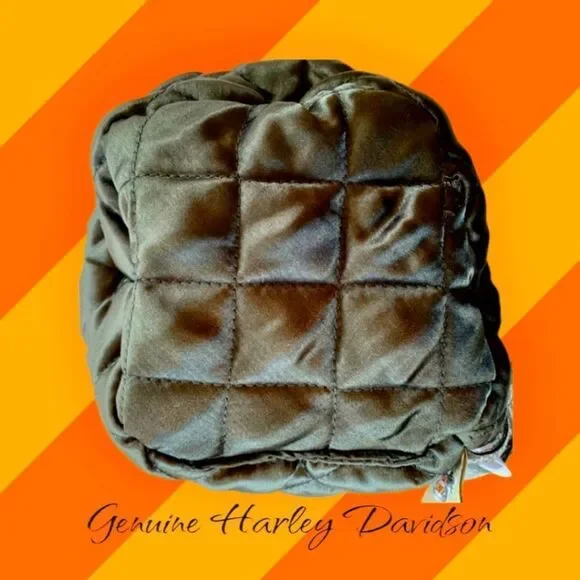 Harley-Davidson Trapper Hat | Faux Fur Ear Flaps | Size Small | Winter Biker Style