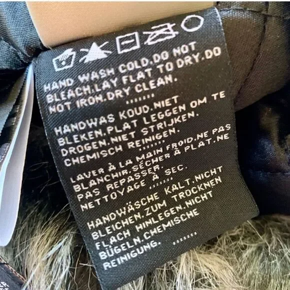 Harley-Davidson Trapper Hat | Faux Fur Ear Flaps | Size Small | Winter Biker Style