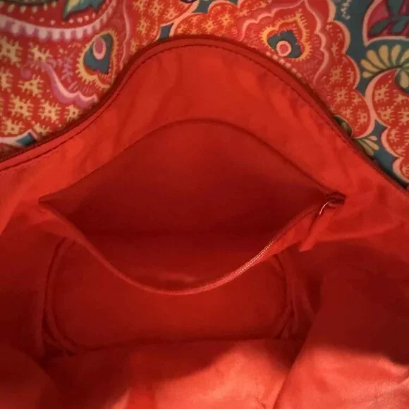 Vera Bradley Glenna Shoulder Bag in Retired Print Paisley in Paradise EUC