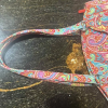 Vera Bradley Glenna Shoulder Bag in Retired Print Paisley in Paradise EUC