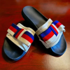 Authentic Gucci Bow Slides – Web Stripe (Women’s 7–7.5)
