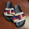 Authentic Gucci Bow Slides – Web Stripe (Women’s 7–7.5)