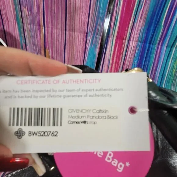 Givenchy Medium Pandora Bag – Black Calfskin Leather