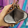 Leather Crossbody Bag Purse Python Print Small with Strap