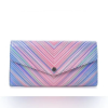 Louis Vuitton Epi Tropical Sarah Wallet – Blue Rose Chevron – Collector Piece – NWOT w/ COA