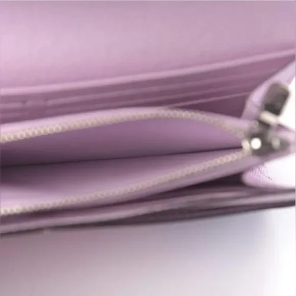 Louis Vuitton Epi Tropical Sarah Wallet – Blue Rose Chevron – Collector Piece – NWOT w/ COA