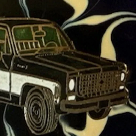 Vintage Epoxy Belt Buckle – Ford Ranger Pickup Truck – New Old Stock – 1980s