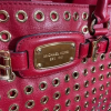 Michael Kors Red Hamilton Grommet Tote Bag – Leather