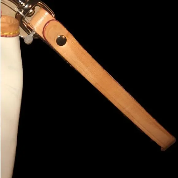 Dooney & Bourke Off White Patent Leather Wristlet with Strap