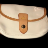 Dooney & Bourke Off White Patent Leather Wristlet with Strap