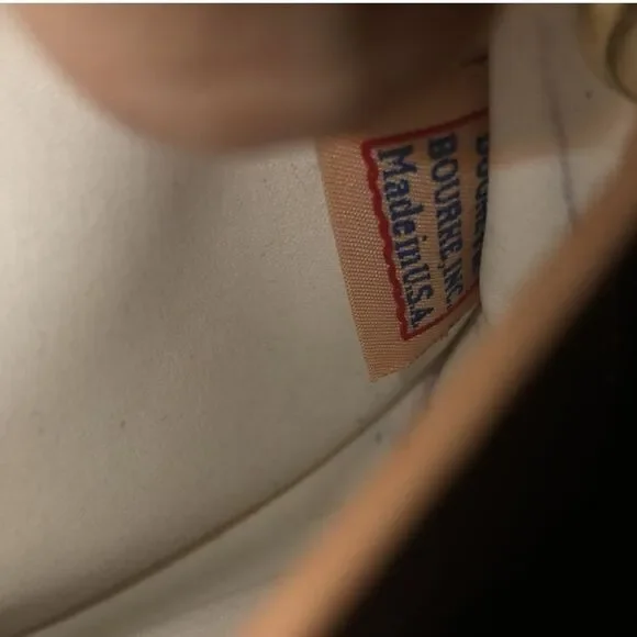 Dooney & Bourke Off White Patent Leather Wristlet with Strap