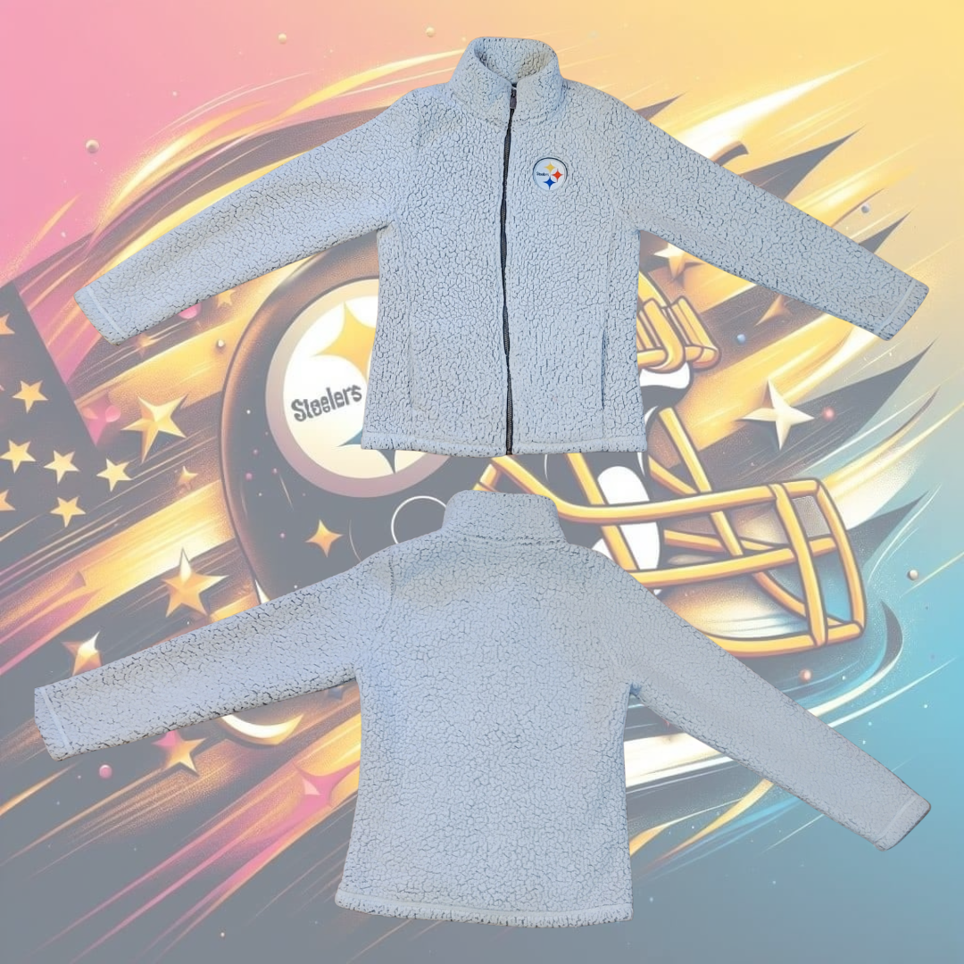 Pittsburgh Steelers Sherpa Fleece Jacket – NFL Juniors Collection